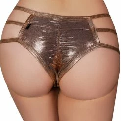 All Pole Wear Cleo The Hurricane Skanky Pants - Rose Gold