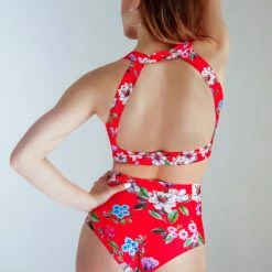 All Pole Wear Pole Addict Openback Top - Just Blossom