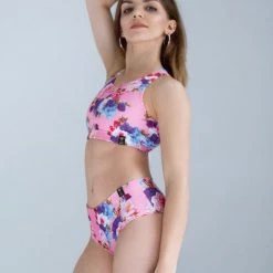 Pole Addict Openback Top - Peony