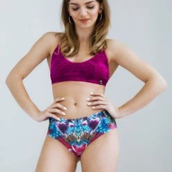 All Pole Wear Pole Addict Spicy Velvet Top - Purple