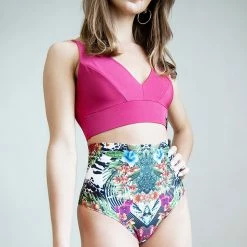 All Pole Wear Pole Addict Lena Top - Deep Pink