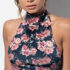 All Pole Wear RAD Eve Top - Velvet Peony