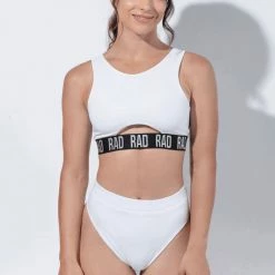 RAD Bahari Shorts - White Glitter New In