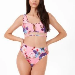 Pole Addict Land Top - Peony