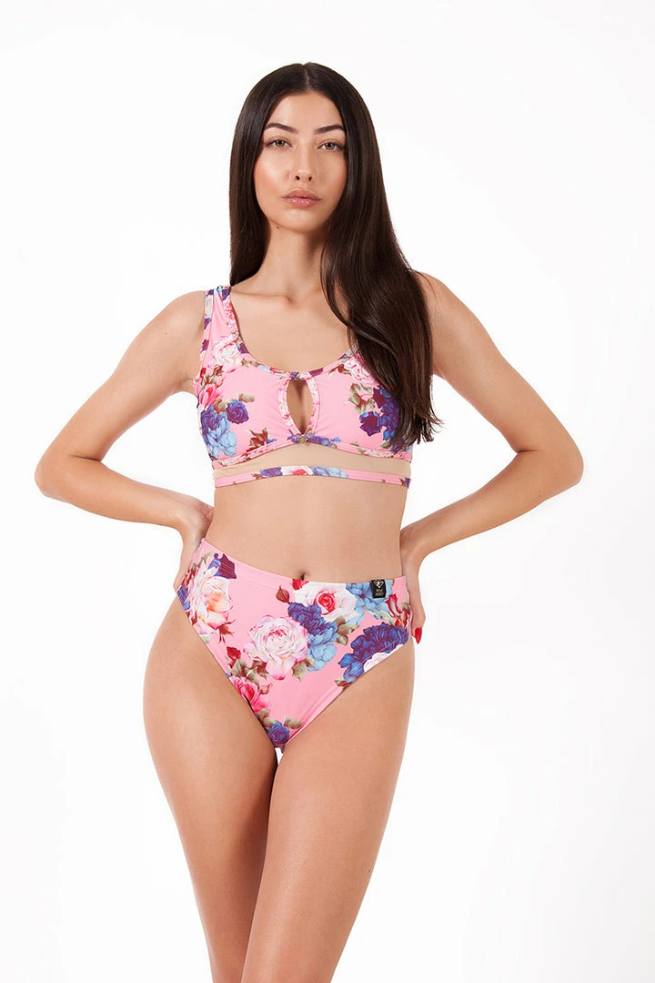 Pole Addict Land Top - Peony