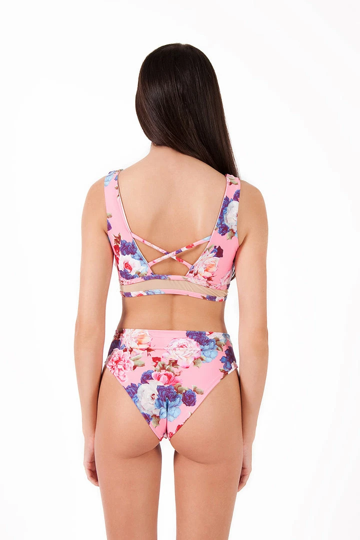 Pole Addict Land Top - Peony