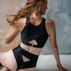 Sway Bettie Shorts - Black Crow All Pole Wear