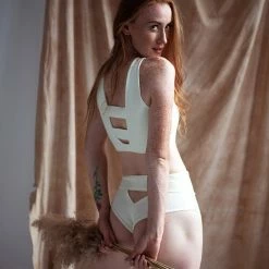 All Pole Wear Sway Bettie Top - Milky Quartz