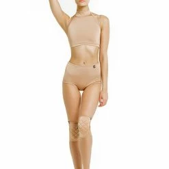 Poledancerka Grippy Kneepads - Nude 01 (with Pocket) Back In Stock