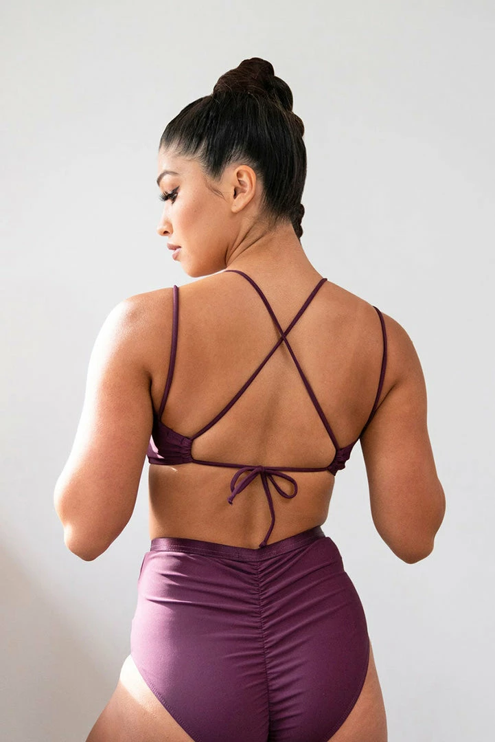 Lunalae Amelia Top - Recycled Mulberry All Pole Wear