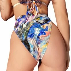 Cleo The Hurricane High Rider Hot Pants - Galaxy