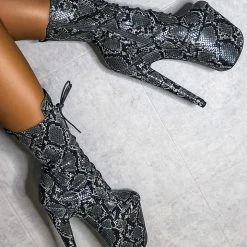 Shoes Hella Heels Maneater Boots - 8inch