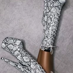 Hella Heels Mamba Boots - 8inch Shoes