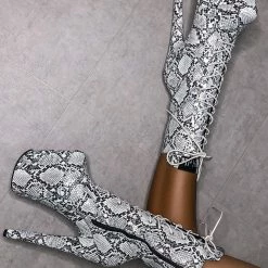 Hella Heels Mamba Boots - 8inch Shoes