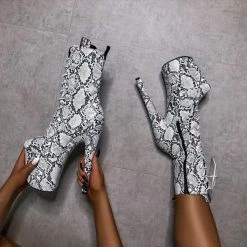 Hella Heels Mamba Boots - 8inch Shoes