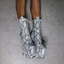 Hella Heels Mamba Boots - 8inch Shoes