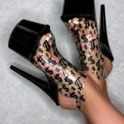 Shoes Hella Heels Make It Reign 8inch Stilettos - Black