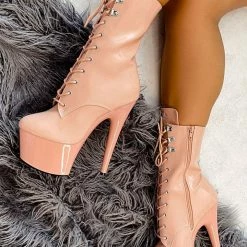 Hella Heels LipKit 7inch Boots - Dream On