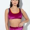 All Pole Wear RAD Ametrine Top - Velvet Dama