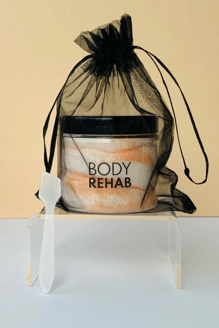 Grip + Glow Body Rehab Whipped Salt Scrub With Arnica And Epsom Salts - Gaga For Grapefruit (180g) New In