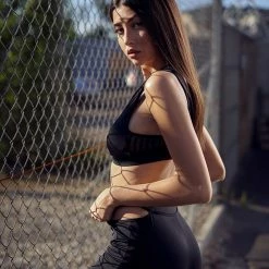 Hamade Activewear O-Ring Cycling Shorts - Black