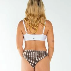 AMBR Designs Super Highs Shorts - Gingham New In