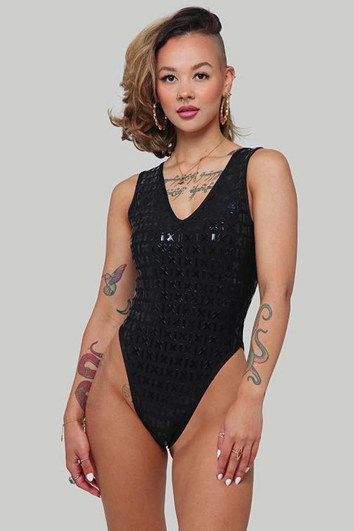 Creatures Of XIX Gecko Grip Bodysuit - Black All Pole Wear