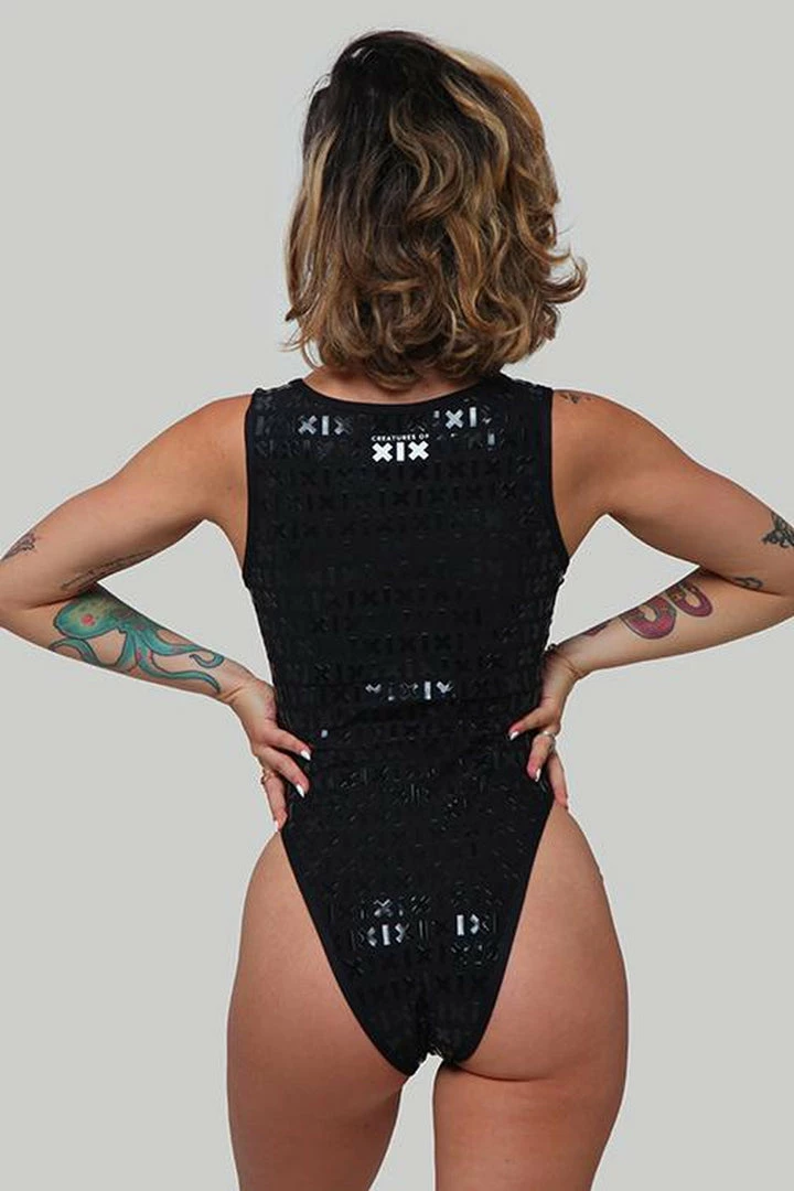 Creatures Of XIX Gecko Grip Bodysuit - Black All Pole Wear