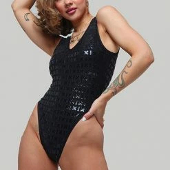 Creatures Of XIX Gecko Grip Bodysuit - Black All Pole Wear