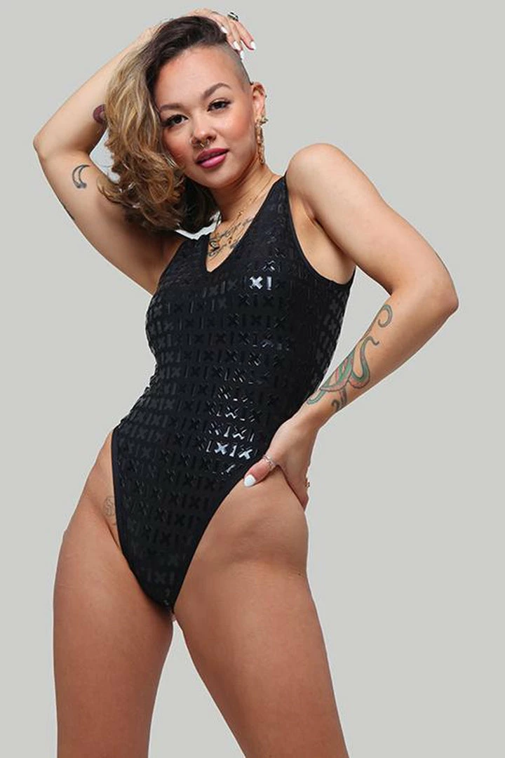 Creatures Of XIX Gecko Grip Bodysuit - Black All Pole Wear