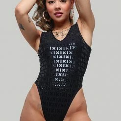 Creatures Of XIX Gecko Grip Bodysuit - Black All Pole Wear