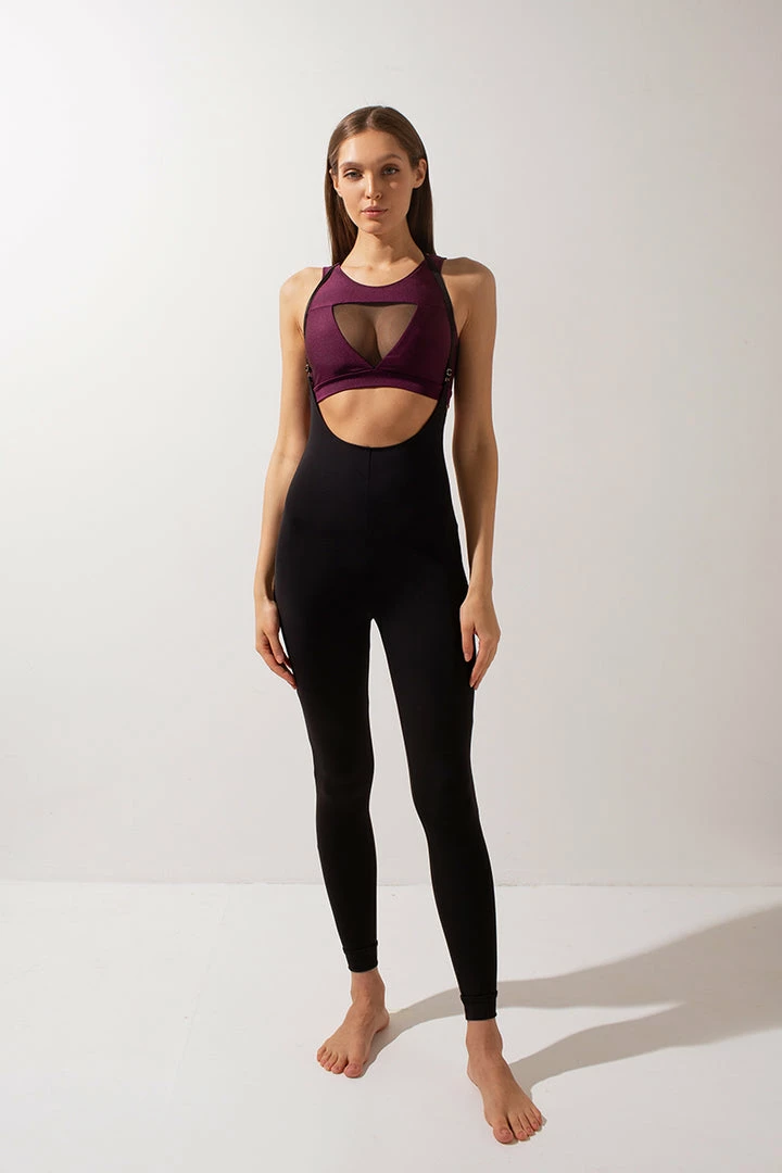 Shark Polewear Sling Leggings - Black All Pole Wear