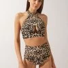 Shark Polewear High Waist Shorts - Leopard All Pole Wear