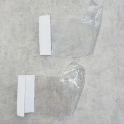 Hella Heels Classique Shoe Protector - Clear (White Back) Back In Stock