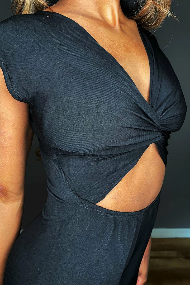 Jumpsuits Exo Wear Twist Flow Jumpsuit - Black