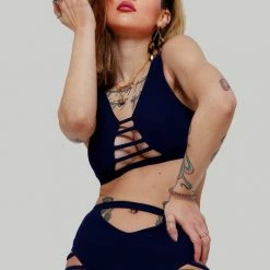 Creatures Of XIX The Valley Bottoms - Ribbed Navy