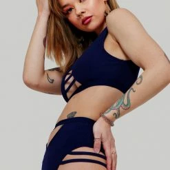 Creatures Of XIX The Valley Bottoms - Ribbed Navy