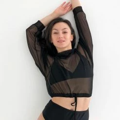 Tops Exo Wear Sweatshirt - Black Mesh