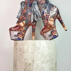 Shoes Hella Heels Renaissance 7inch Boots - Stairway To Heaven