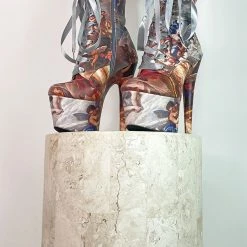 Shoes Hella Heels Renaissance 7inch Boots - Stairway To Heaven