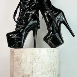 Shoes Hella Heels Renaissance 7inch Boots - Confession