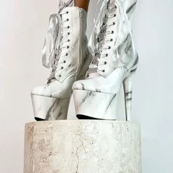 Shoes Hella Heels Renaissance 7inch Boots - Faith