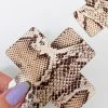 Naughty Thoughts Cross Pasties (5 Pairs) - Snake