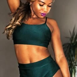 All Pole Wear REV ACTIV Eclipse Top - Bottle Green