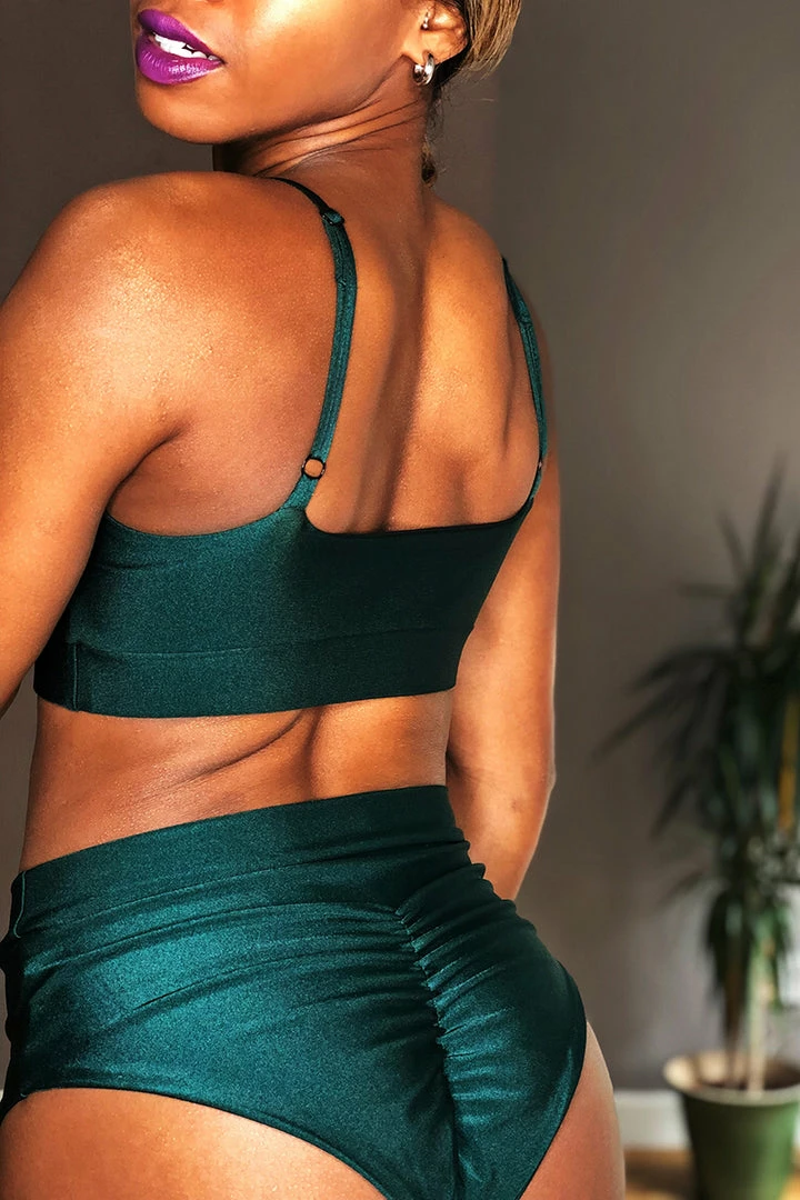 All Pole Wear REV ACTIV Eclipse Top - Bottle Green