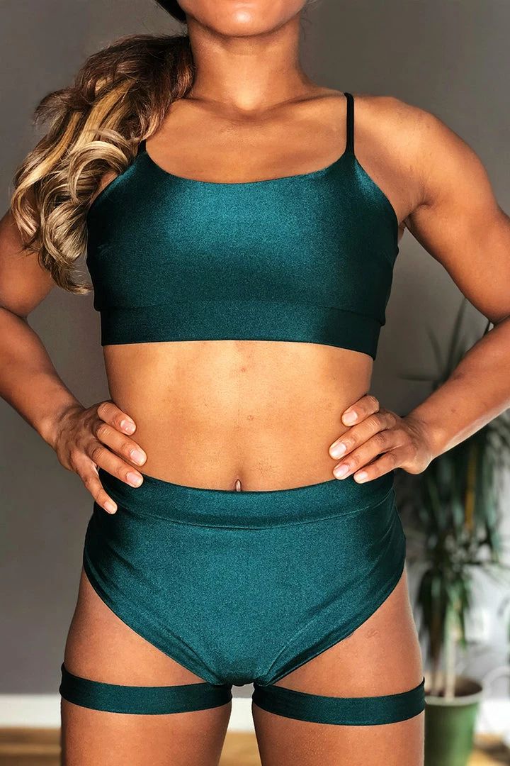 All Pole Wear REV ACTIV Eclipse Top - Bottle Green