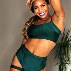 All Pole Wear REV ACTIV Eclipse Top - Bottle Green