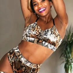 REV ACTIV Eclipse Top - Snake Velvet All Pole Wear