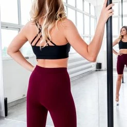 REV ACTIV Cycling Shorts - Burgundy