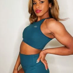 Enviro Grip The Enviro Co. Smoove Shorts - Blue Teal All Pole Wear